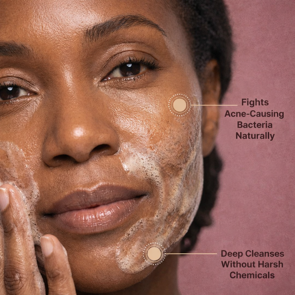 Anti-Dark Spots & Acne African Black Soap