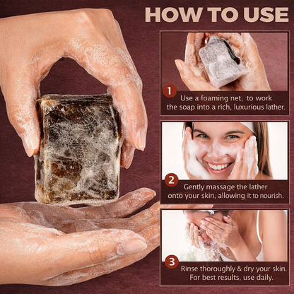 Anti-Dark Spots & Acne African Black Soap