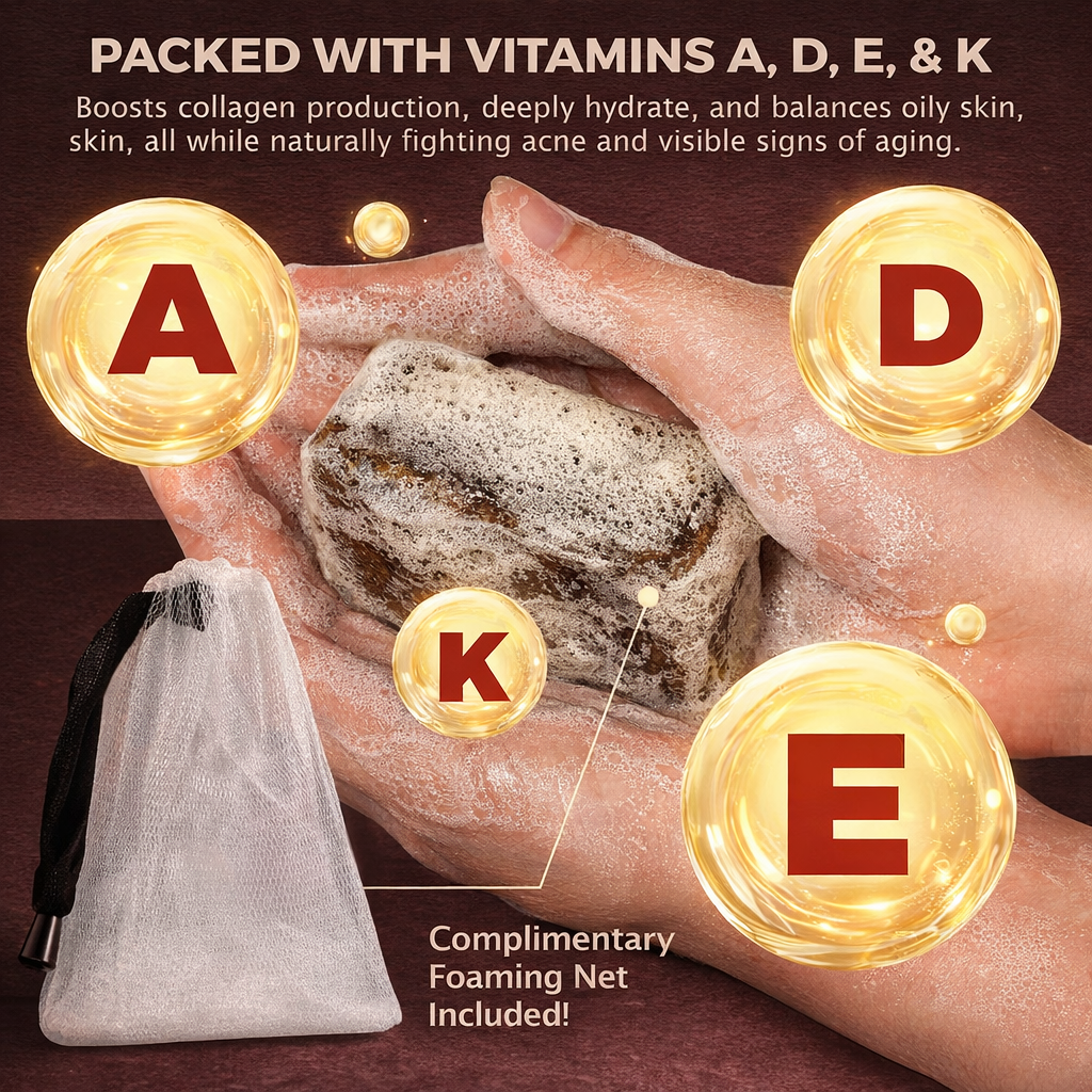 Anti-Dark Spots & Acne African Black Soap