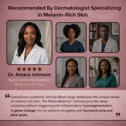 Anti-Dark Spots & Acne African Black Soap
